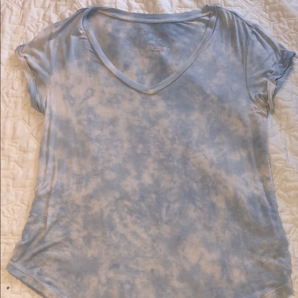 American Eagle soft and sexy light blue tee